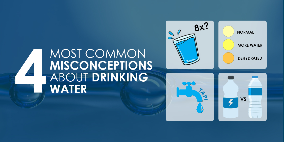 Myths & Misconceptions about Drinking Water 4 Most Common Misconceptions about Drinking Water